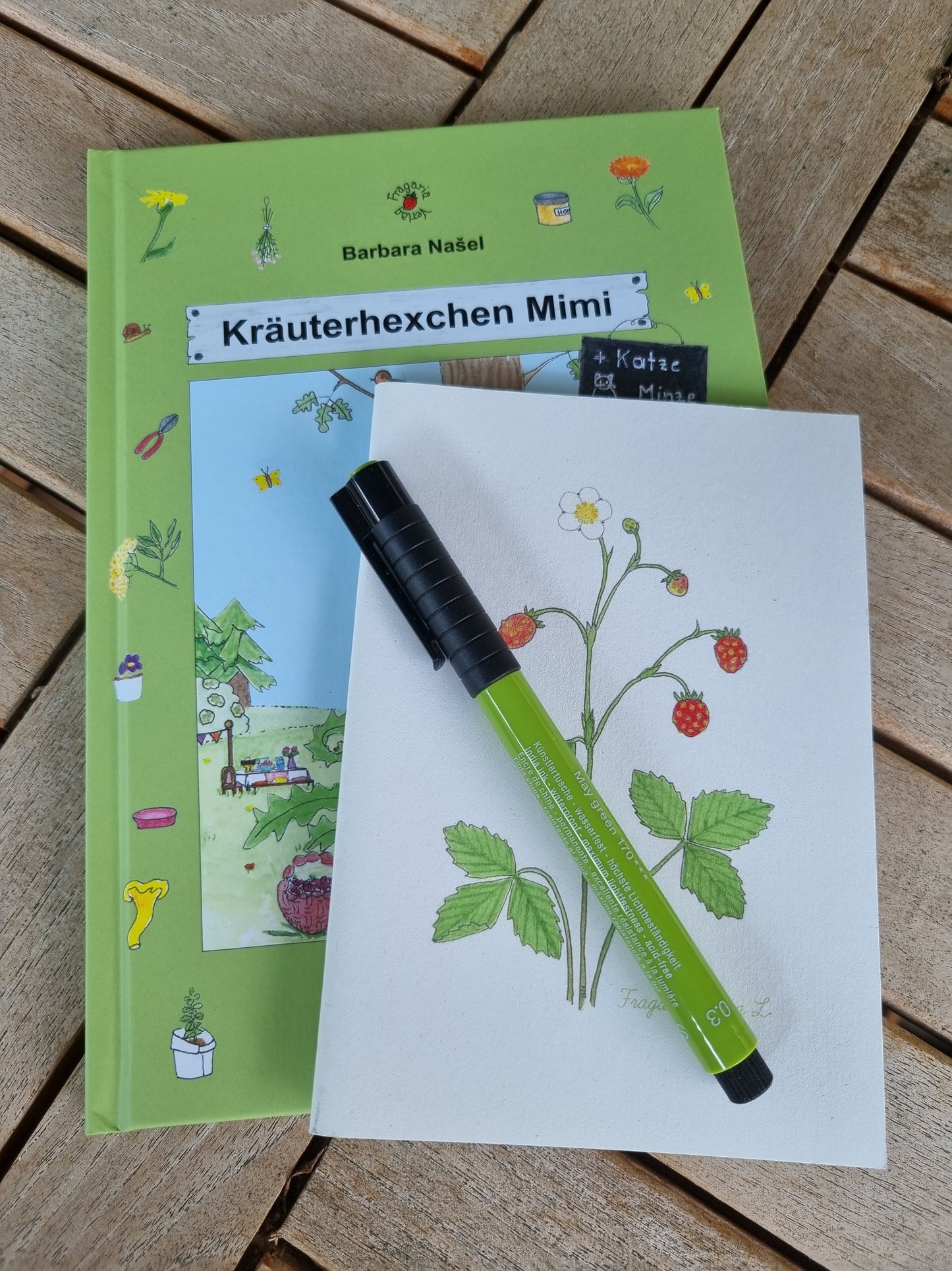 "Erdbeere" Einschreibbüchlein
